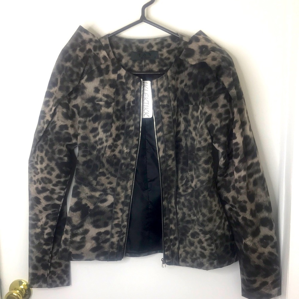 Leopard Print Jacket - image 1